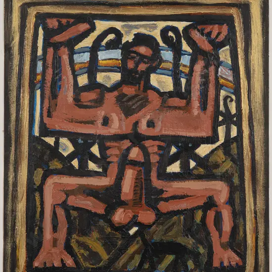 Nigel Brown (b 1949) - Masculine Masculine