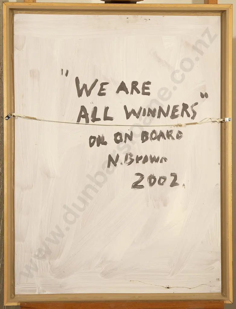 Nigel Brown (b 1949) - "We are All Winners" Image 1++