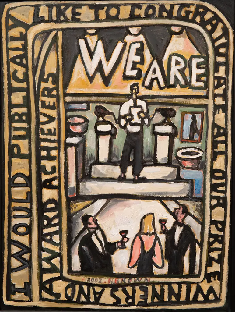 Nigel Brown (b 1949) - "We are All Winners" Image 1++