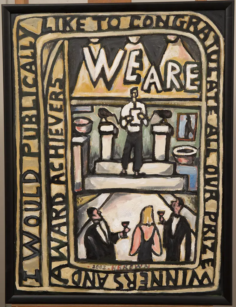 Nigel Brown (b 1949) - "We are All Winners" Image 1++