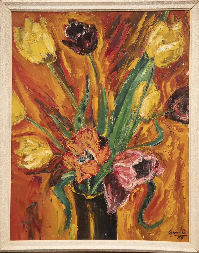Sam Cairncross (1913-76) - Tulips Image 1++