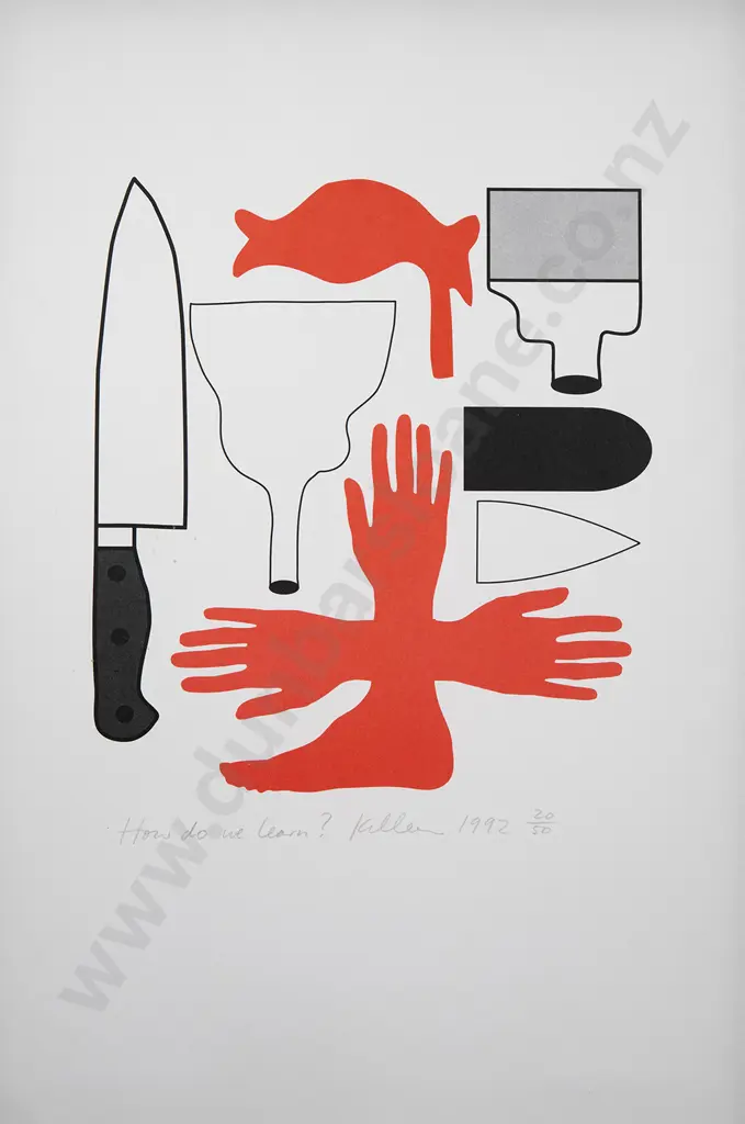 Richard Killeen (b 1946) - How do we learn? Image 1++