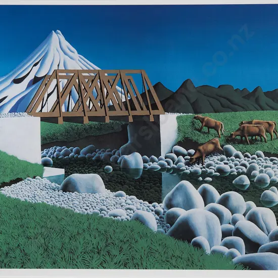 Michael Smither (b 1939) - Alfred Road Bridge