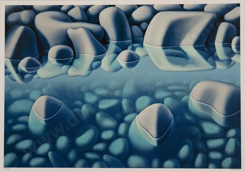 Michael Smither (b 1939) - Stony River Image 1++