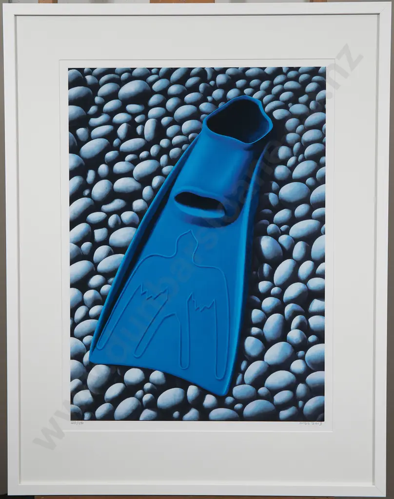 Michael Smither (b 1939) - Blue Flipper Image 1++