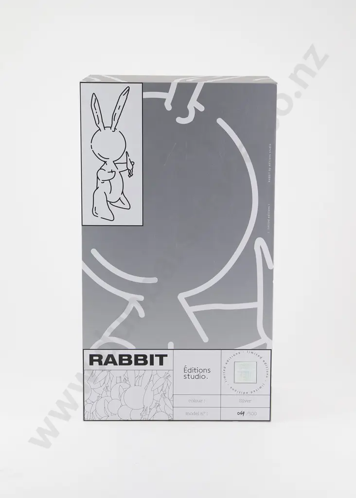 After Jeff Koons/ Editions Studio - Rabbit (Silver) Image 1++