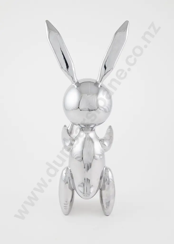 After Jeff Koons/ Editions Studio - Rabbit (Silver) Image 1++