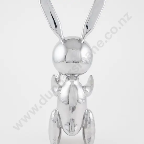 After Jeff Koons/ Editions Studio - Rabbit (Silver)