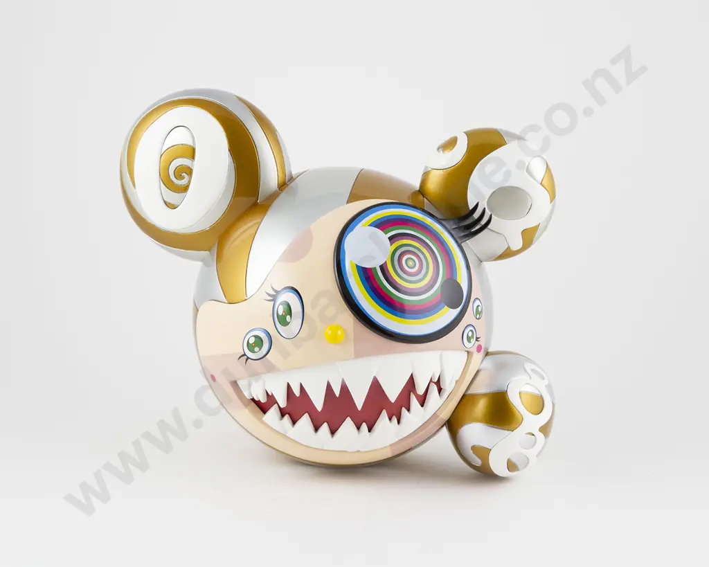 Takashi Murakami (b 1962) - Mr. Dob Figure (gold version) Image 1++