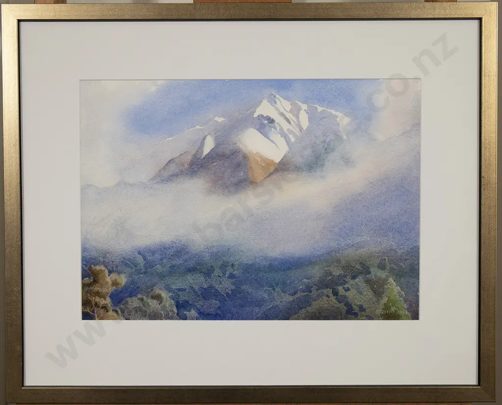 A Austen Deans (1915-2011) - Misty Mountain Image 1++