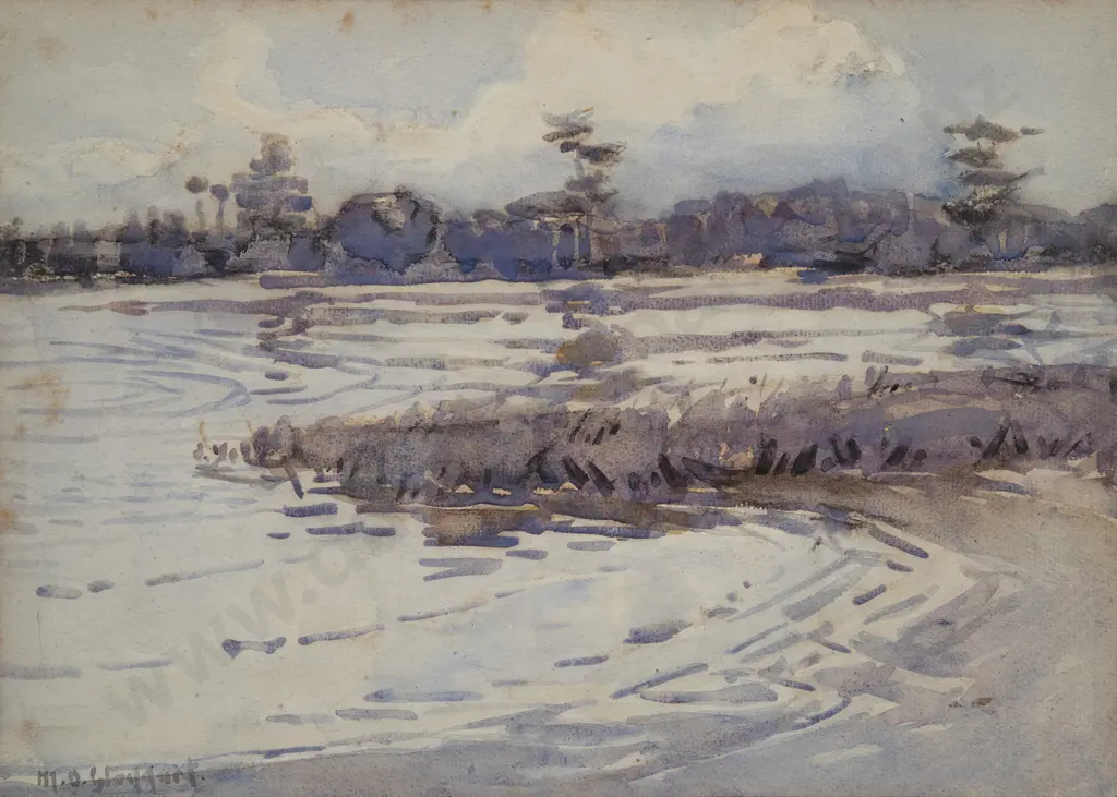 Margaret Stoddart (1865-1934) - Coastal Landscape Image 1++