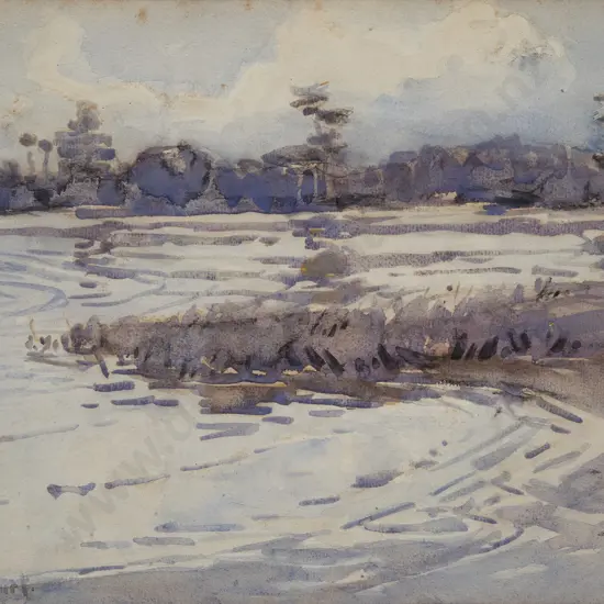 Margaret Stoddart (1865-1934) - Coastal Landscape