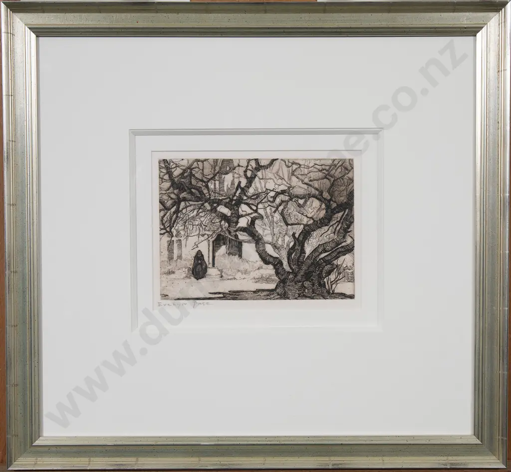 Evelyn Page (1899-1988) - The Old Medlar Tree Image 1++