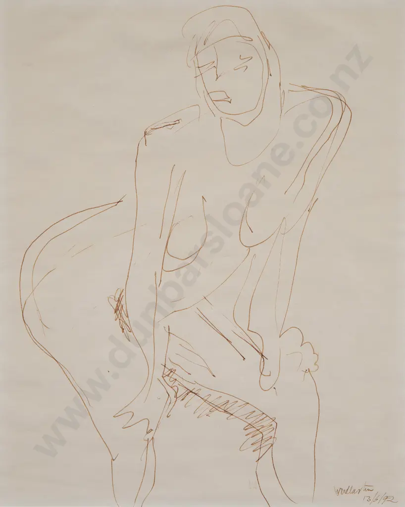 Mountford Tosswill (Toss) Woollaston (1910-98) - Female Nude Image 1++