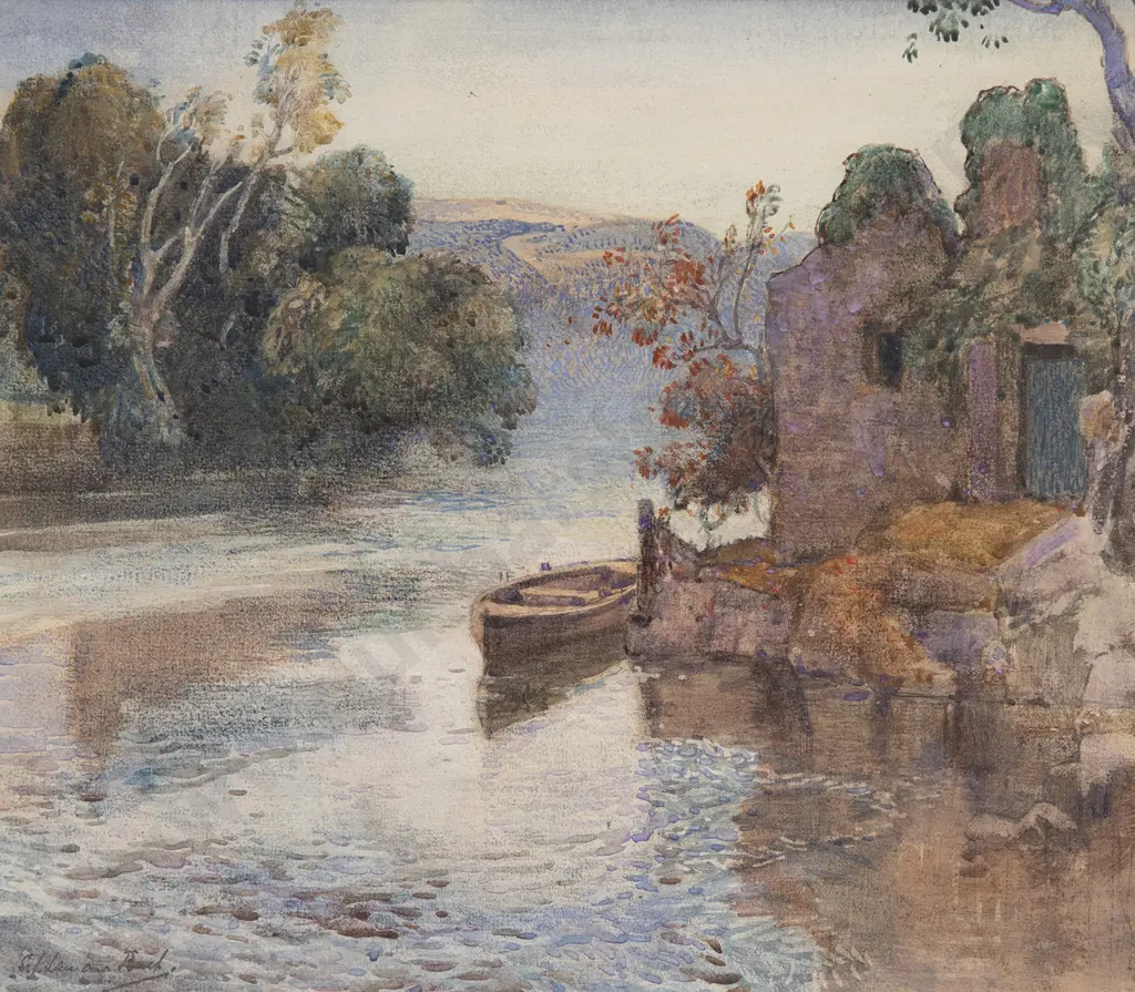 Samuel John Lamorna Birch (1869-1955) - Honey Moon Island Image 1++