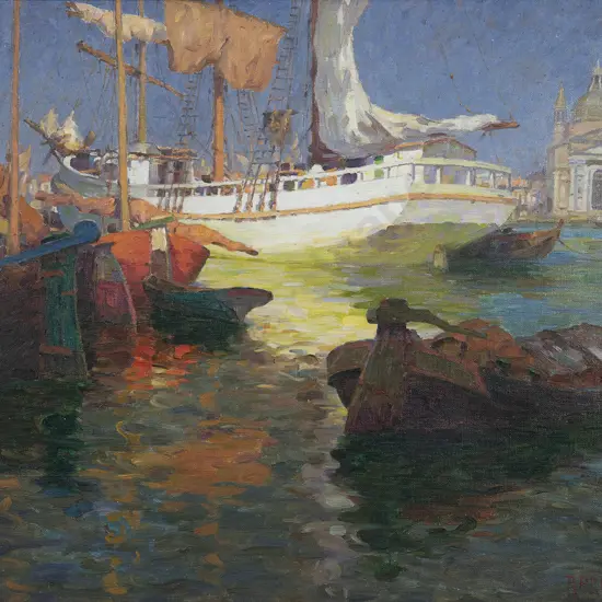 Robert Field Procter (1879-1931) - The White Trader Venice