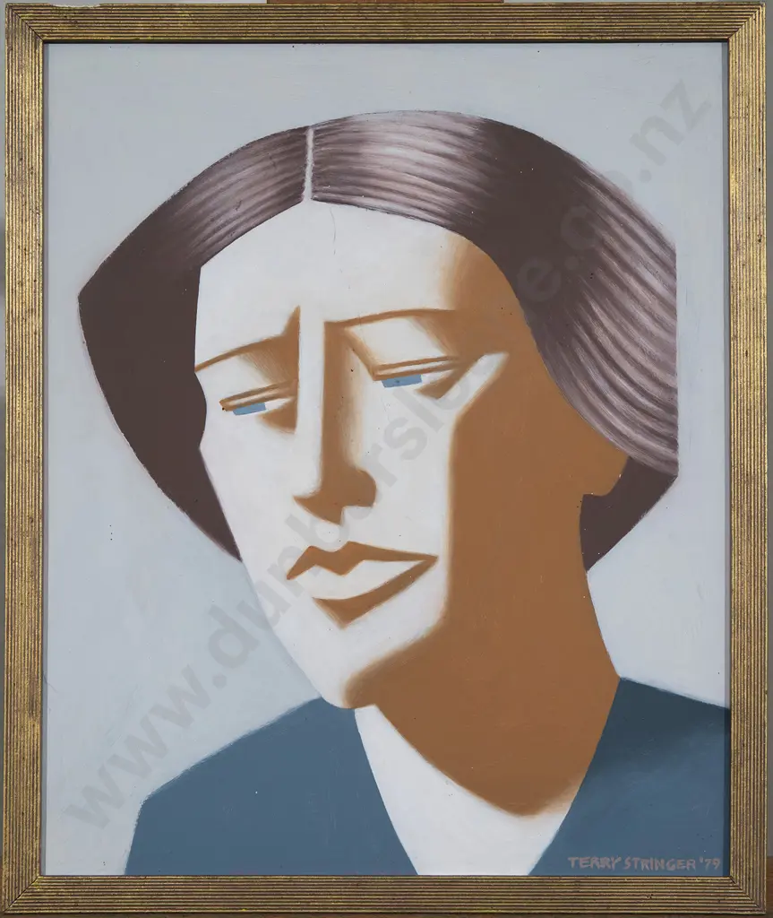 Terry Stringer (b 1946) - Head Study Image 1++