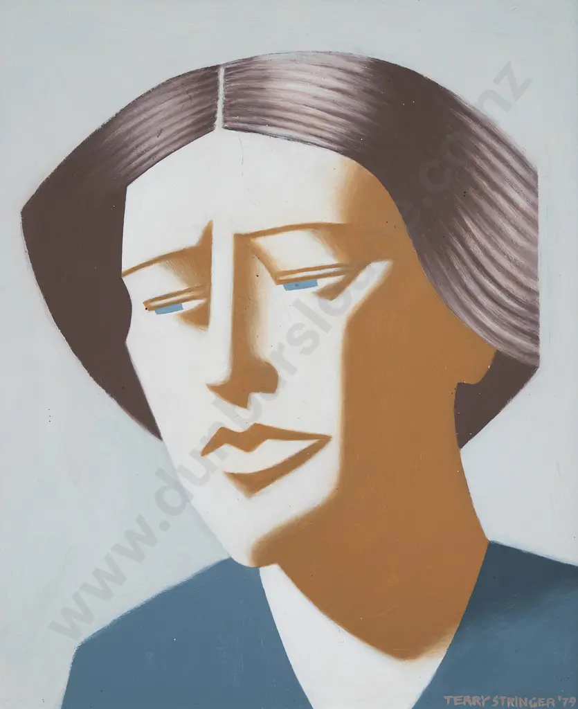 Terry Stringer (b 1946) - Head Study Image 1++