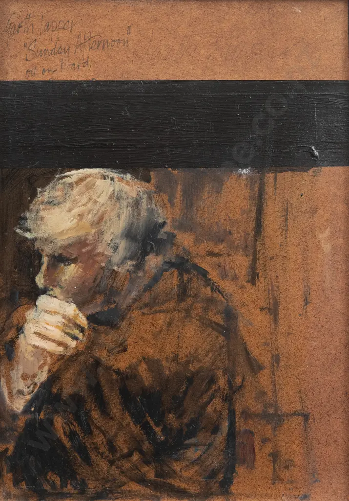 Garth Tapper (1927-99) - Sunday Afternoon Image 1++