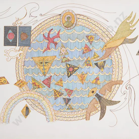 John Bevan Ford (1930-2005) - Pacific Hoop (The Rim Series)