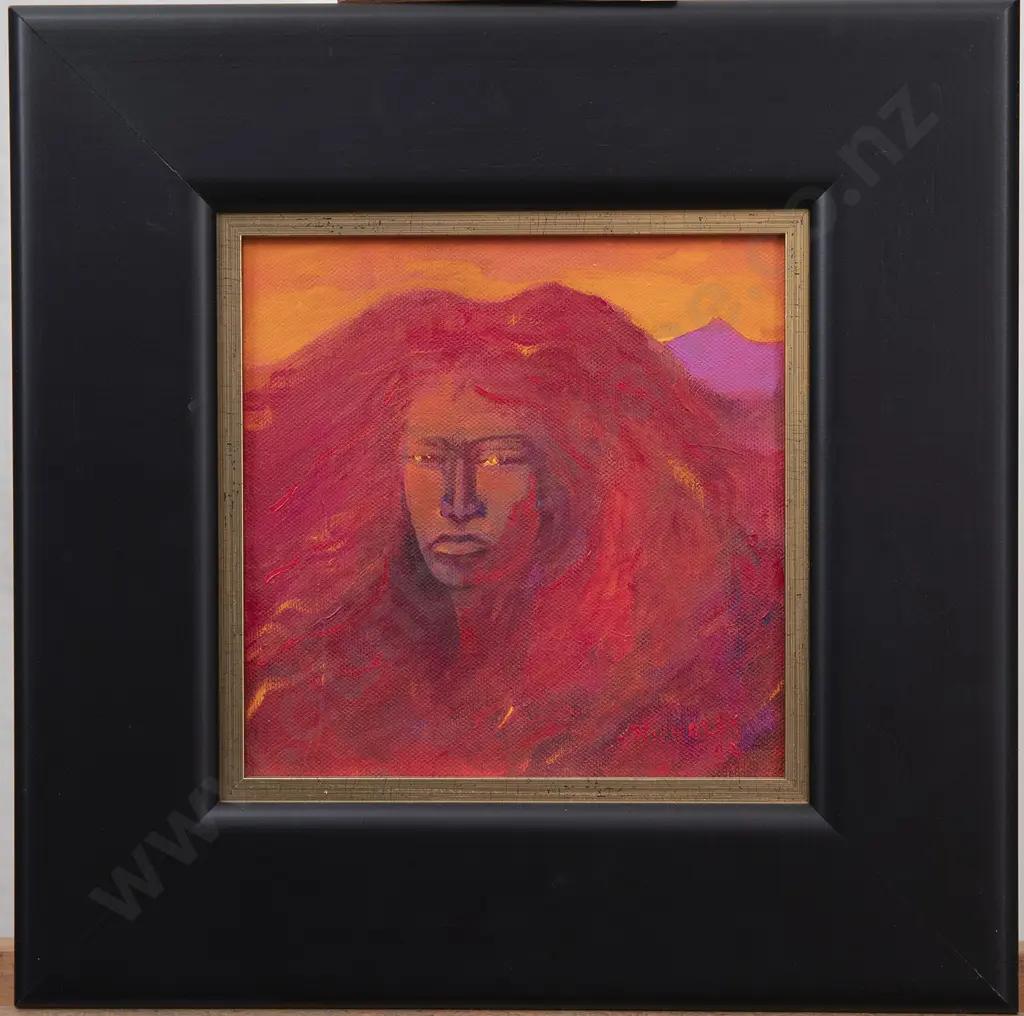 Darcy Nicholas (b 1945) - The Mountain Pihanga Image 1++
