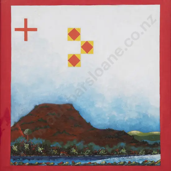 Alan Taylor (1933-2016) - Taupiri Mountain King Flag 1864