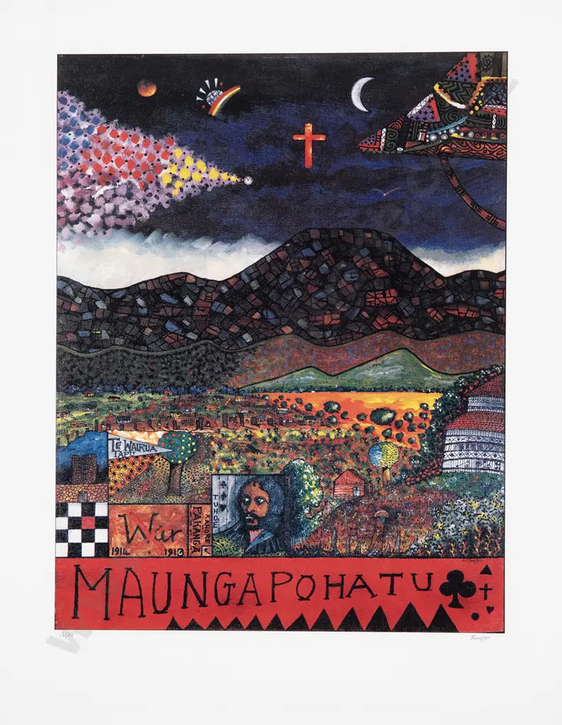 Alan Taylor (1933-2016) - Maungapohatu Image 1++