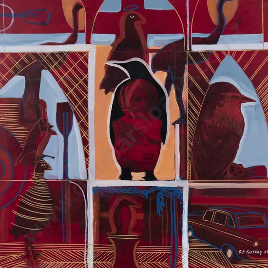 Sheyne Tuffery (b 1970) - Untitled (Forgotten Icons)
