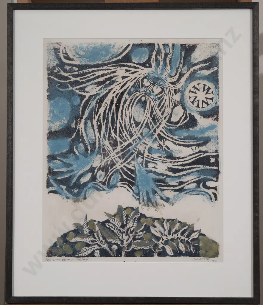Juliet Peter (1915-2009) - Wind Demons Easterly & Wind Demons Westerly (2) Image 1++