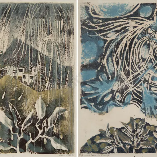 Juliet Peter (1915-2009) - Wind Demons Easterly & Wind Demons Westerly (2)