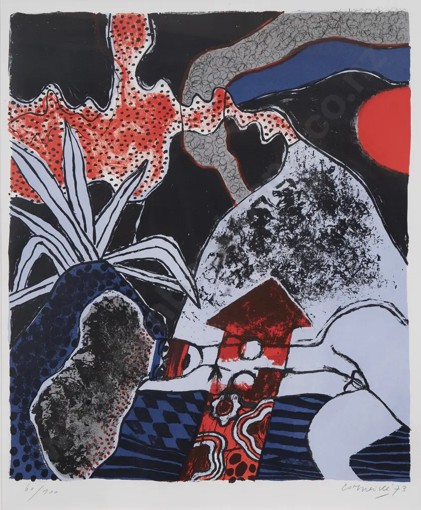 Guillaume v. Beverloo Corneille (Dutch 1922-2010) - Sans Titre Image 1++