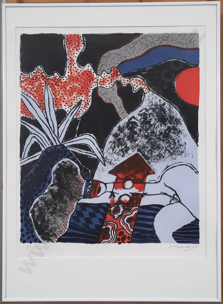 Guillaume v. Beverloo Corneille (Dutch 1922-2010) - Sans Titre Image 1++