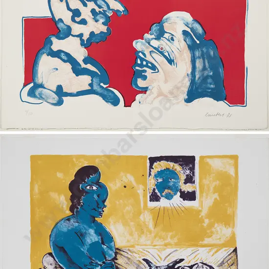 Lucebert (Dutch 1924-94) - Lithographs (2)
