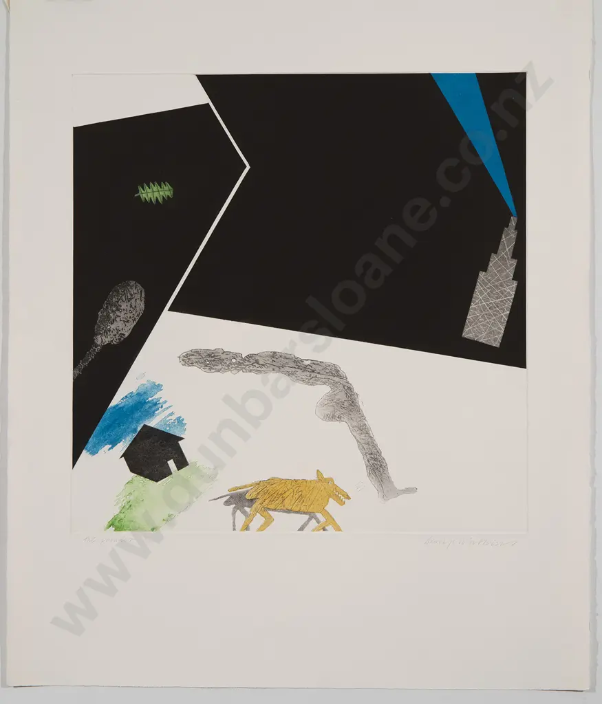 Denys Watkins (b 1945) - The Prowler Image 1++