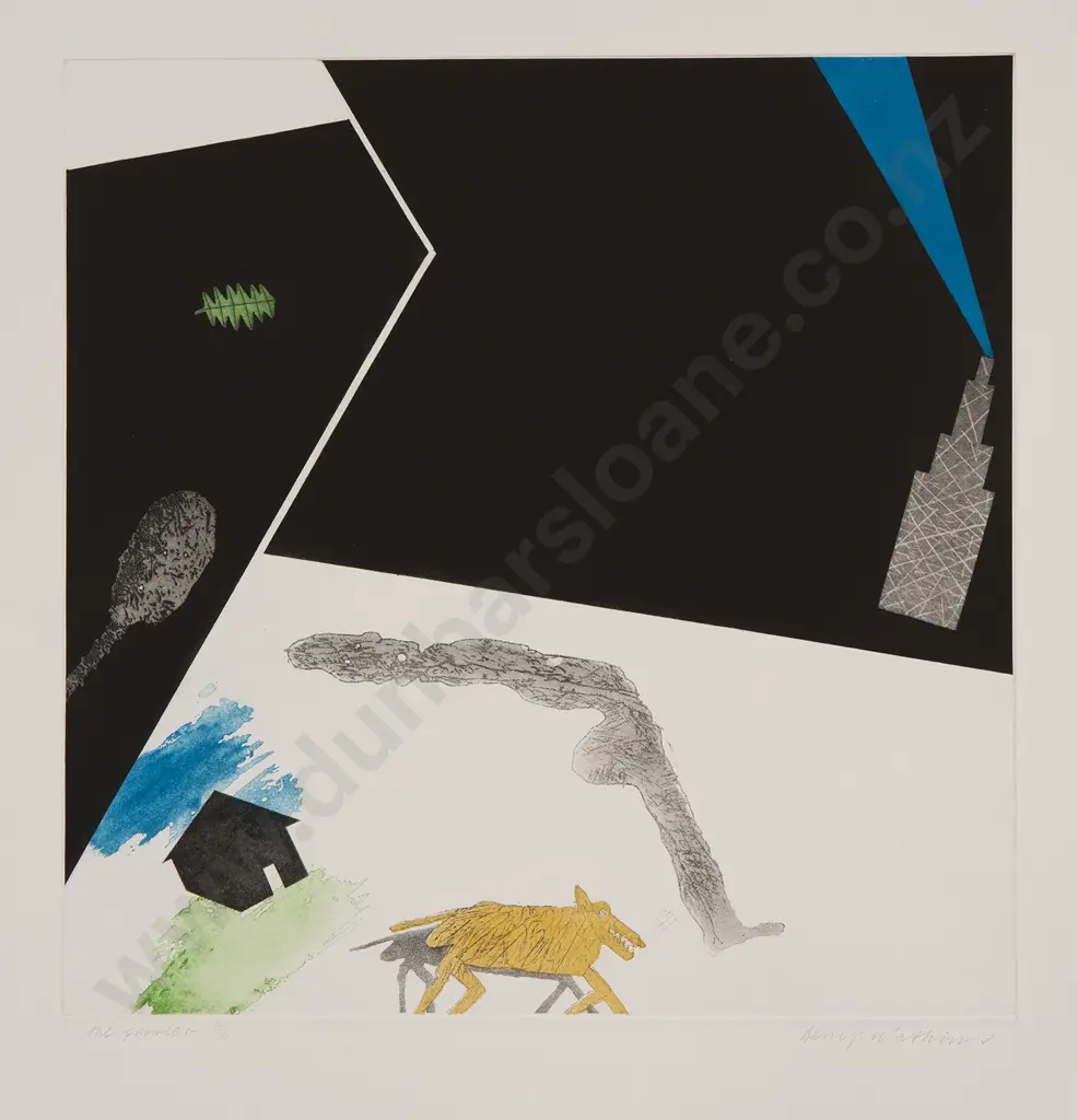 Denys Watkins (b 1945) - The Prowler Image 1++