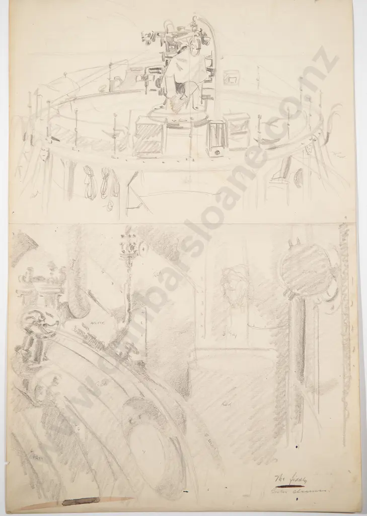 Russell Clark (1905-66) - The fiddly boiler cleaning Image 1++