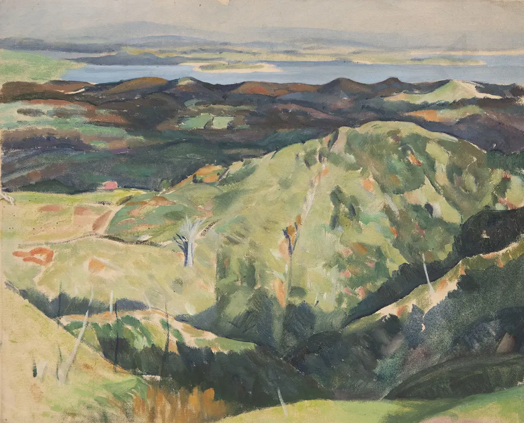 John Weeks (1888-1965) - Landscape from Pigeon Hill Image 1++