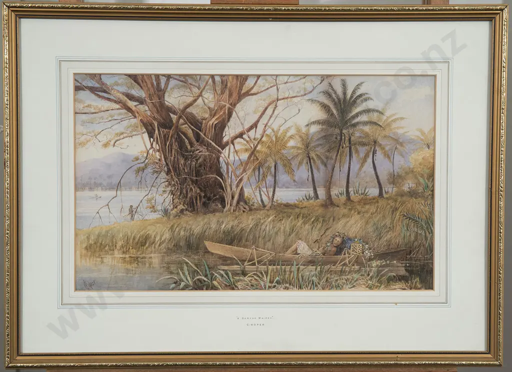 C Roper - "A Samoan Maiden" Image 1++