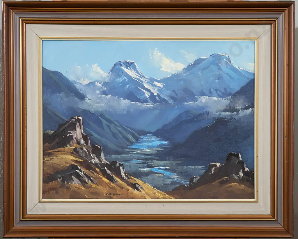 Peter Beadle (1933-2021) - Mt Madeline & Mt Tutoko Image 1++