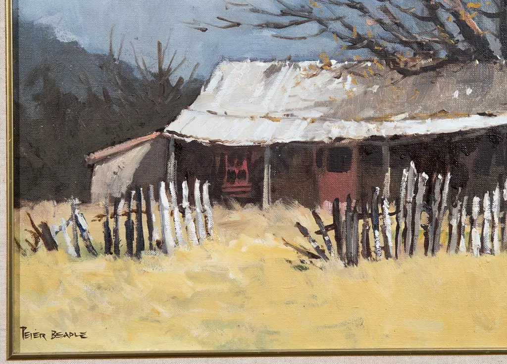 Peter Beadle (1933-2021) - Pioneer Cottage Queenstown Image 1++