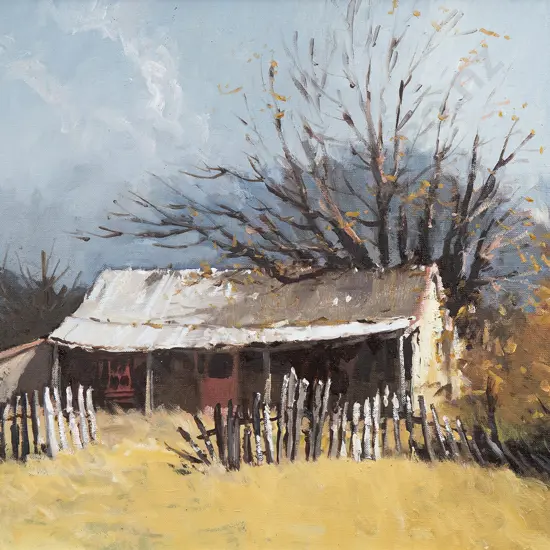 Peter Beadle (1933-2021) - Pioneer Cottage Queenstown