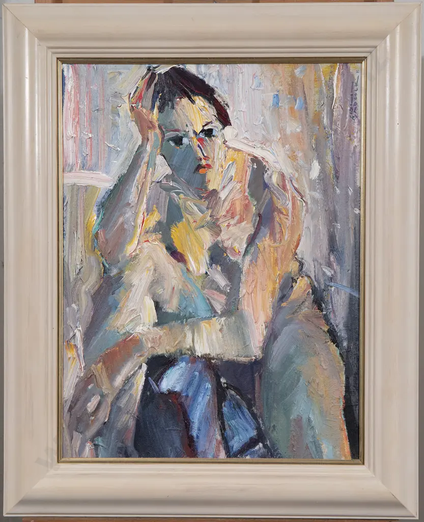 John Badcock (b 1952) - Bored Image 1++