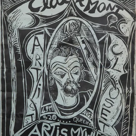 Philip Clairmont (1949-84) - Clairmont Art is My Wife