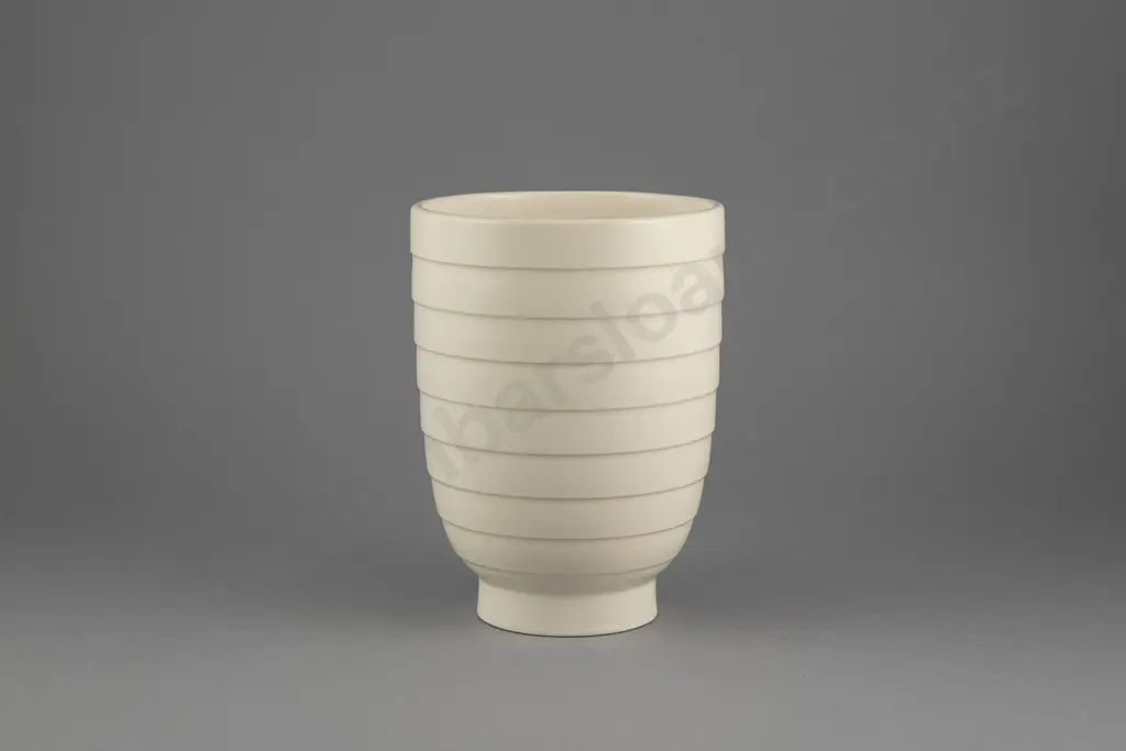 Ernest Shufflebotham for Crown Lynn Medium Hand Potted Vase Image 1++