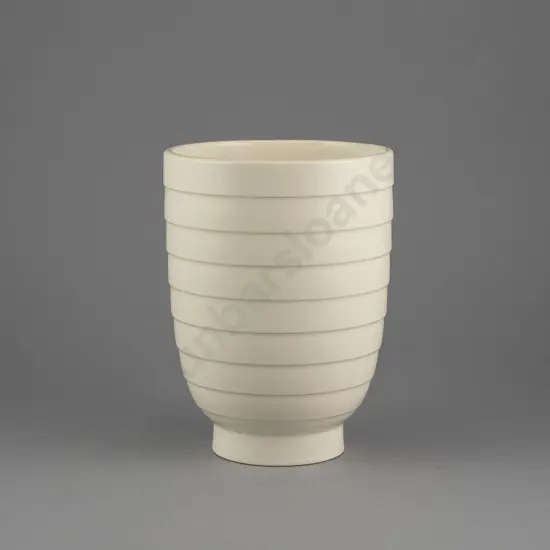 Ernest Shufflebotham for Crown Lynn Medium Hand Potted Vase