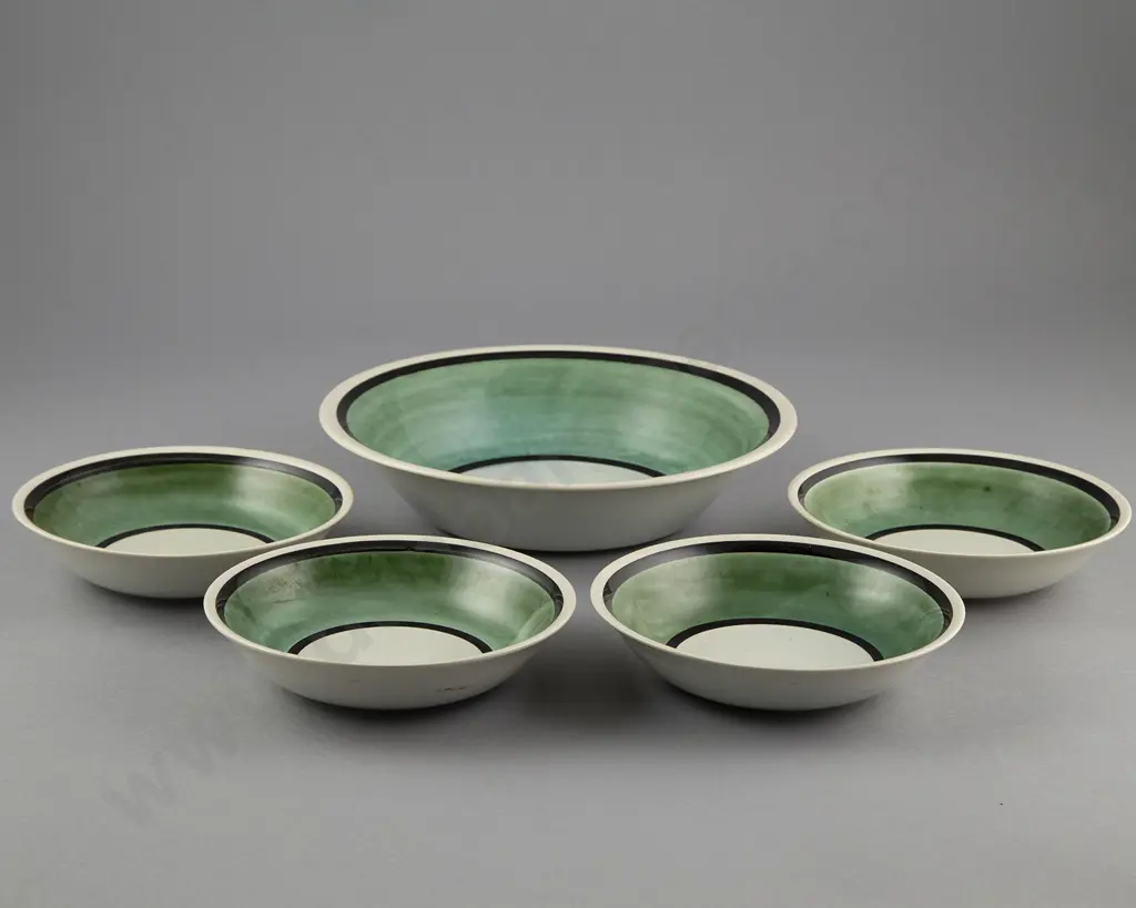 Frank Carpay for Crown Lynn Dessert Set Image 1++