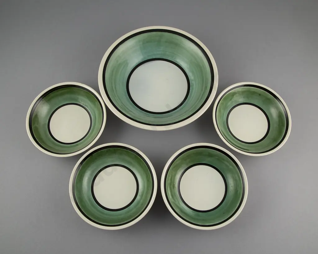 Frank Carpay for Crown Lynn Dessert Set Image 1++