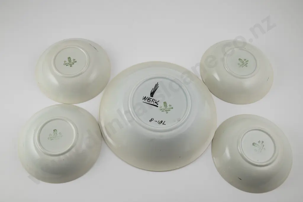 Frank Carpay for Crown Lynn Dessert Set Image 1++