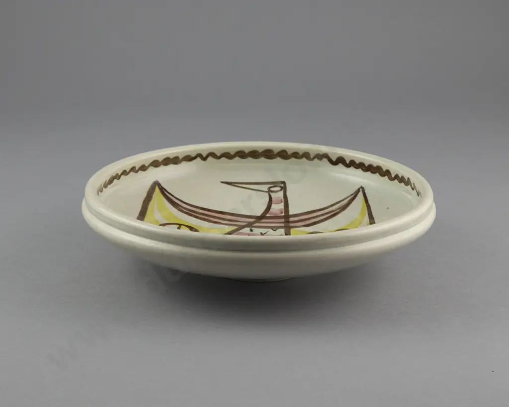 Frank Carpay for Crown Lynn Footed Bowl Image 1++