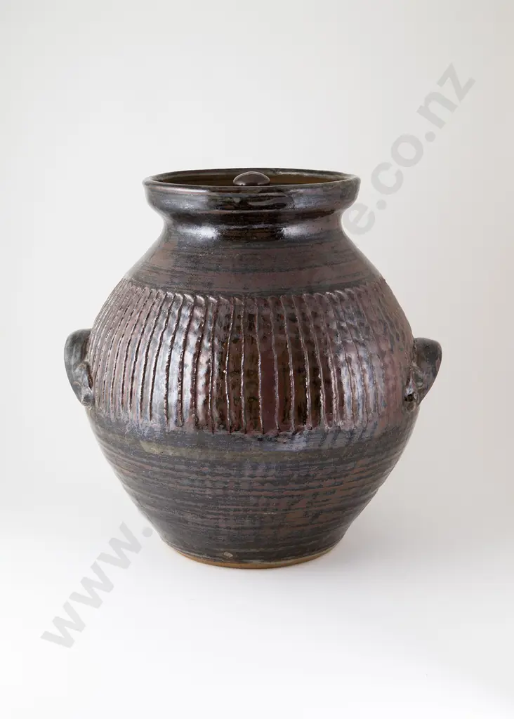 Mirek Smisek Large Lidded Crock Image 1++